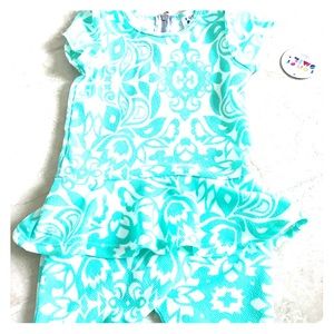 Dot dot smile romper
